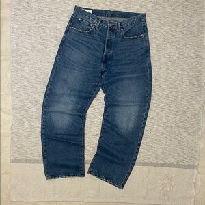 GAP Relaxed Fit Men's Jeans in Deep Blue